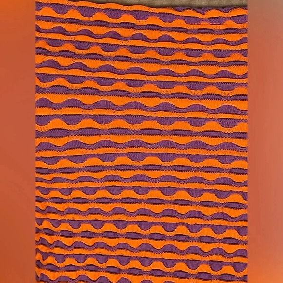 Urban Outfitters Purple & Orange Kari Knit Tube Top Dress Medium - Picture 5 of 7